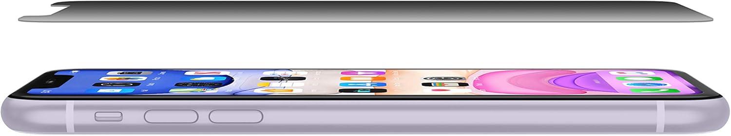 imageBelkin Screen Protector for Apple iPhone 11 Pro Max or iPhone XS Max with AntimicrobialTreated and Included Easy Align Tray for Simple Bubble Free Installation ScreenForce TemperedGlassiPhone 11