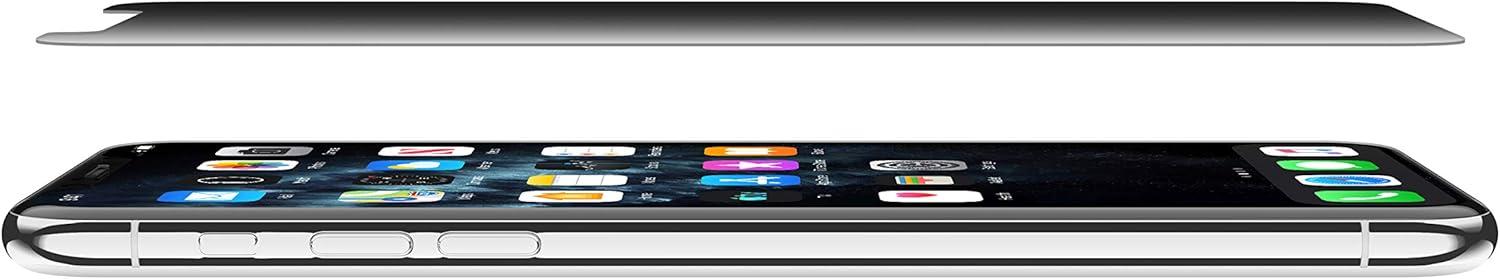 imageBelkin Screen Protector for Apple iPhone 11 Pro Max or iPhone XS Max with AntimicrobialTreated and Included Easy Align Tray for Simple Bubble Free Installation ScreenForce TemperedGlassiPhone 11 Pro Max