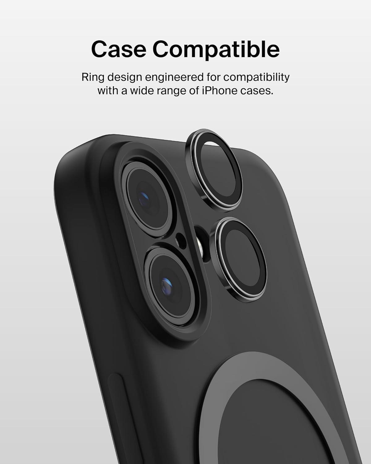 imageBelkin ScreenForce TemperedGlass Camera Lens Protector for Apple iPhone 16 16 Plus CaseCompatible Tempered Glass Lens Cover Apple iPhone Accessories 2pack