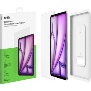 Belkin ScreenForce TemperedGlass Screen Protector for Apple iPad Air 13″ 6th Generation, Thin, Extra Durable, Scratch-Resistant w/Easy Installation, Compatible w/Case & Apple Pencil