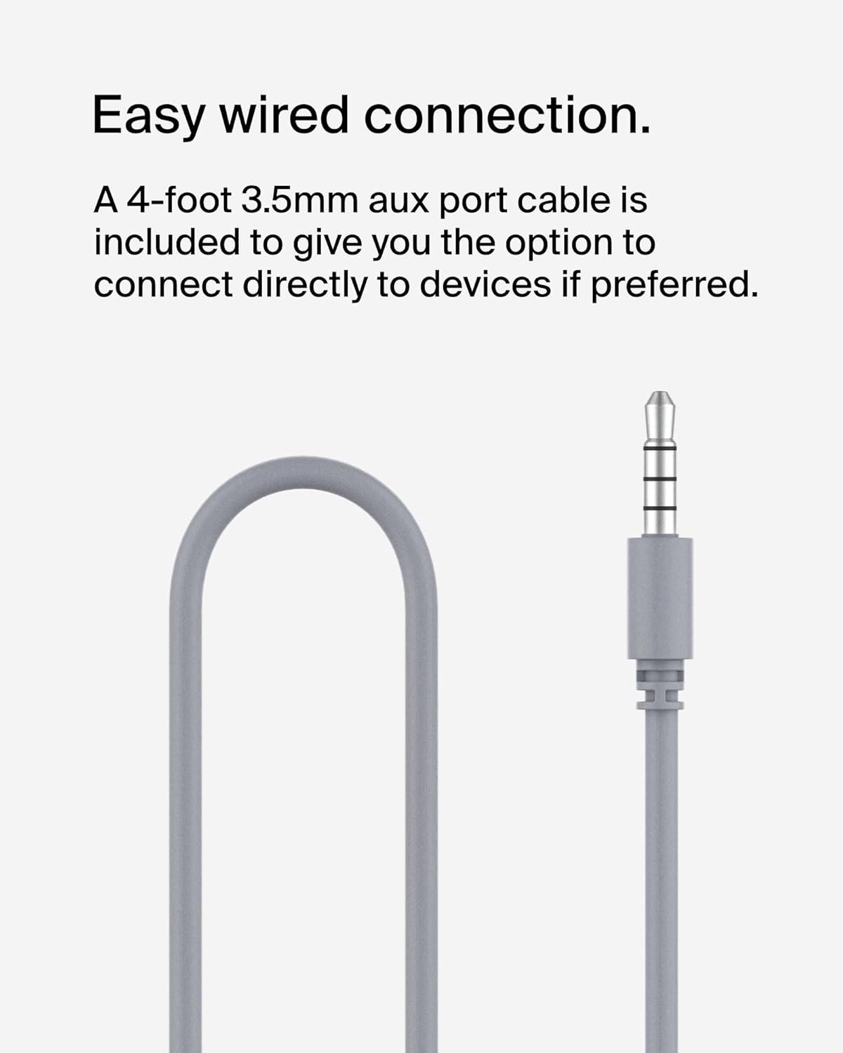 imageBelkin SoundForm Childrens Mini Wireless Headphones with Builtin Microphone and Fun Sticker for 30 Hours Playback Study Holidays on Ear Headphones for iPhone iPad Galaxy WhitePink