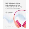 Belkin SoundForm Children’s Mini Wireless Headphones with Built-in Microphone and Fun Sticker for 30 Hours Playback – Study Holidays on Ear Headphones for iPhone, iPad, Galaxy, White(Pink.)
