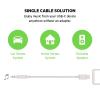Belkin Speaker and Headphone Splitter, 3.5mm Audio Jack Adapter, Dual Audio Output for Earbuds, Headphones, and Speakers for Sharing Music & Videos, Compatible with iPhones, Laptops, & Tablets – White(White)
