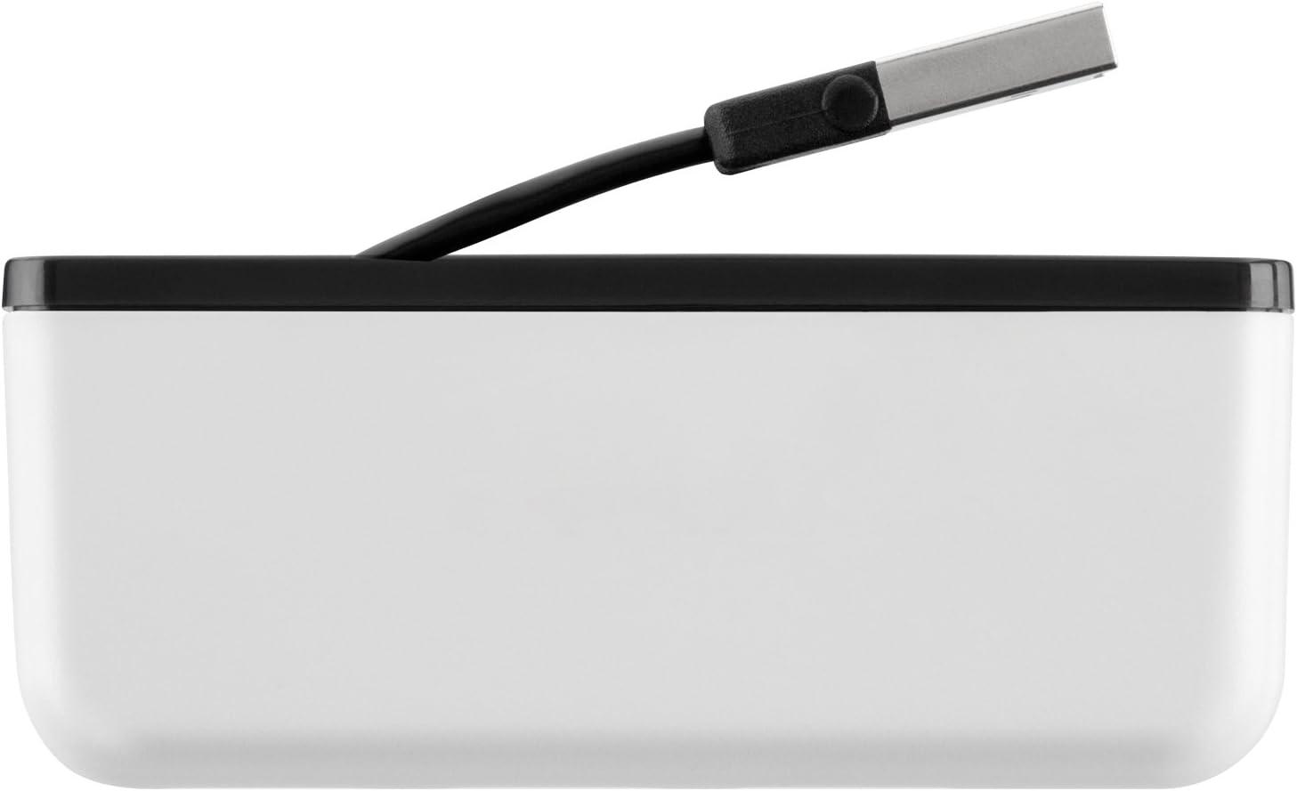 imageBelkin 4Port USB 20 Travel Hub Compact amp Portable MultiPort USB Adapter for Laptops Tablets amp Other Devices HighSpeed Data Transfer PlugandPlay w BuiltIn Cable Management White4Port