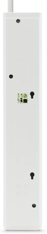 imageBelkin Power Strip Belkin Surge Protector with 7 AC Multiple Outlets 6 ft Long Heavy Duty Extension Cord for Home Office Travel Laptop Computer Desktop amp Phone Charger White 2320 Joules 66