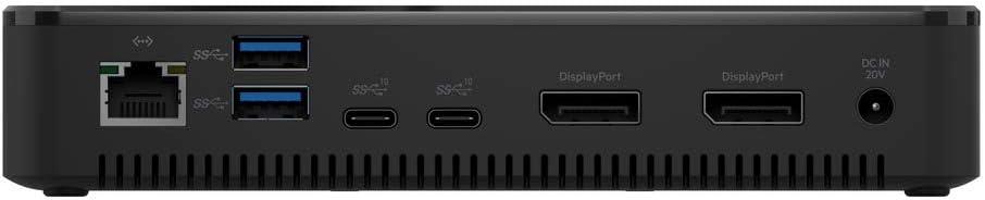 imageBelkin Thunderbolt 3 Dock Plus Thunderbolt 3 Cable USBC Hub 8In1 Docking Station for MacOS amp Windows Dual 4K 60Hz 40Gbps Transfer Speed 60W Upstream Charging w Ethernet amp Audio Ports12 x 65 x 31