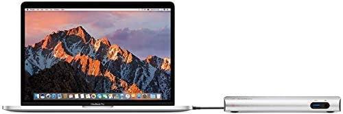 imageBelkin Thunderbolt 3 Dock w 26ft Thunderbolt 3 Cable Thunderbolt Dock for MacBook Pro Models from 2016 or Later Includes The 2018 Version Dual 4K 60Hz 40Gbps Data Transfer Speeds Renewed