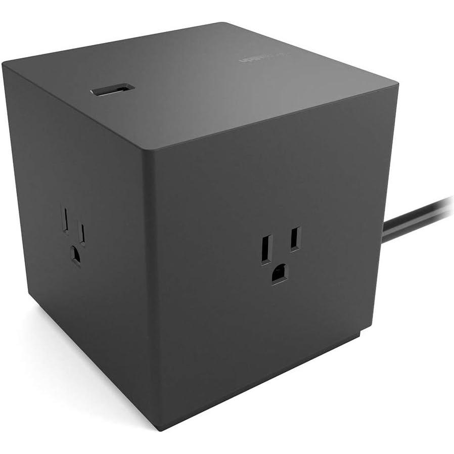 imageBelkin Power Strip Surge Protector 4 Multiple Outlets amp 4 USB Charger Ports Cube Outlet Extender for MacBook iPhone 1112 Pro Max Galaxy S20Note 20 Ultra Home Office Travel amp Desktop Black4 USB