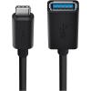Belkin B2B150-BLK S-C Cable6 FT9 Pin USB Type A to 24 Pin USB Type C, Black