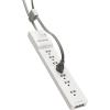 Belkin Power Strip, Belkin Surge Protector with 7 AC Multiple Outlets, 6 ft Long Heavy Duty Extension Cord for Home, Office, Travel, Laptop, Computer Desktop & Phone Charger – White (2320 Joules), 6′(6-Foot)