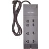 Belkin Power Strip Surge Protector with 8 Outlets, 6 ft Long Flat Plug Heavy Duty Extension Cord + Overload Protection for Home, Office, Travel, Compuer Desktop & Phone Charging Brick (3,550 Joules)(3 Pack)