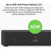 Belkin USB C Docking Station 65W – Supports Multiple Displays with HDMI 2.0, DisplayPort, USB C Ports, USB A Ports, and Gigabit Ethernet Port – Triple Monitor 4K for Windows, Chromebook, and More