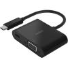 Belkin USB-C to VGA + Charge Adapter – USB-C to VGA Cable for MacBook Pro, MacBook Air, Mac mini, iPad Pro 12.9”, iPad mini & Other Compatible Devices – 60W Power Delivery(USB-C to VGA + Charging)