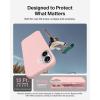 Belkin for iPhone 17 Case, Protect, MagSafe Compatible w/Anti-Scratch & Anti-Yellowing Treated Coating, Touch Sensitive Camera Control – Military Grade, Slim Design, Shockproof, Protective(Soft Pink)