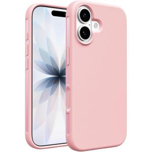 Belkin for iPhone 17 Case, Protect, MagSafe Compatible w/Anti-Scratch & Anti-Yellowing Treated Coating, Touch Sensitive Camera Control – Military Grade, Slim Design, Shockproof, Protective(Soft Pink)